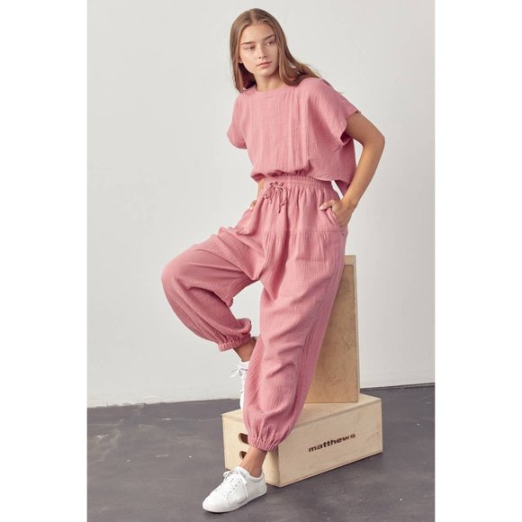 Open Back Romper - Picture 2 of 2